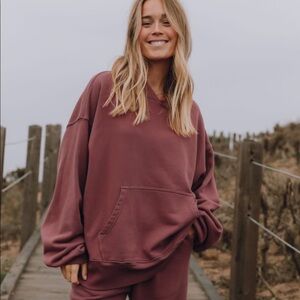 Daily drills hoodie “wine”